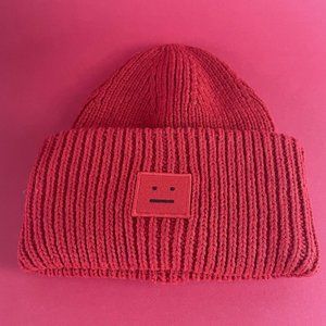 Acne Studio Ribbed Beanie Hat